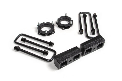05-22 Toyota Tacoma 4WD 2.5 Inch Suspension Lift Kit, 2 Inch Rear, Block Zone Offroad