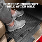 Husky Liners 2024 Toyota Tacoma CC/DC (No Hybrid) Weatherbeater Front & 2nd Seat Floor Liners - Blk