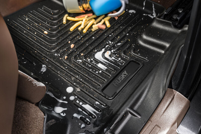 Husky Liners 2015 GM Escalade/Tahoe/Yukon WeatherBeater Tan 3rd Seat (Bucket 2nd) Floor Liner