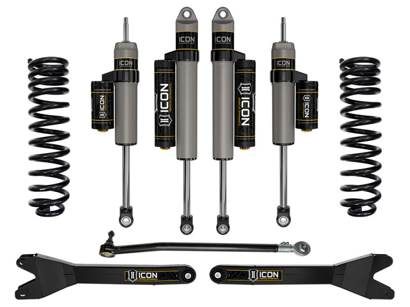 ICON 23 Ford F250/F350 Diesel 2.5in Stage 3 Suspension System w/ Radius Arms