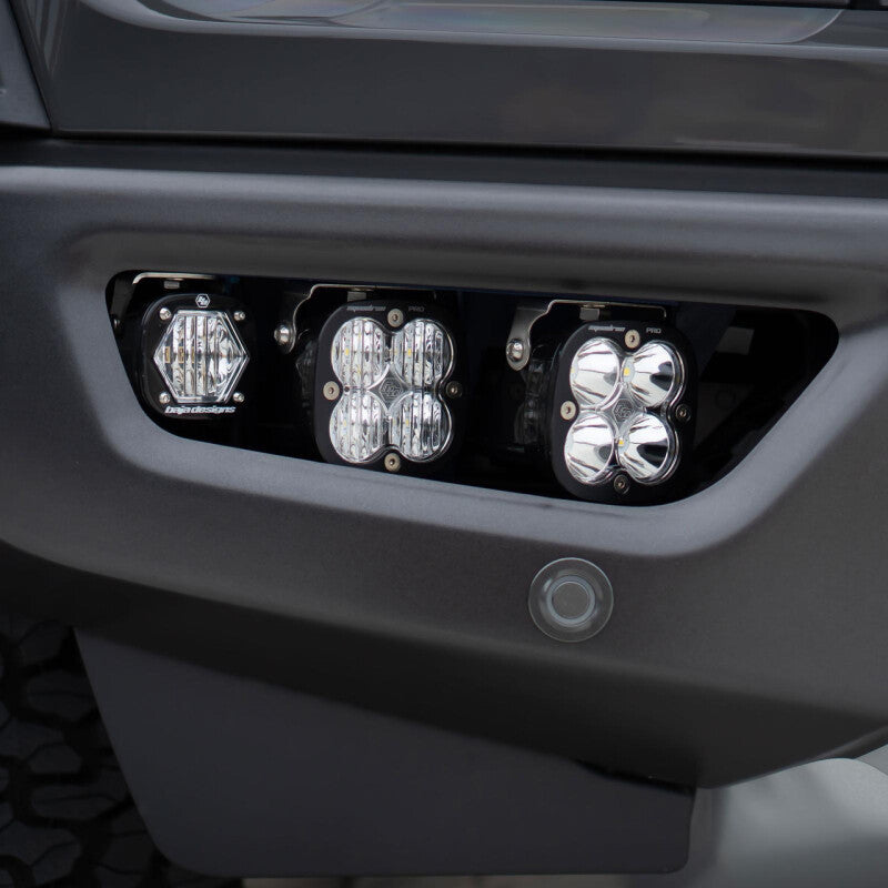 Baja Designs 2021+ Ford Raptor Aftermarket Pro Fog Pocket Kit