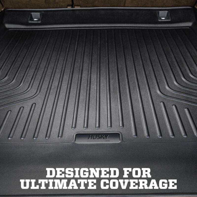 Husky Liners 10-12 Toyota 4Runner WeatherBeater Black Rear Cargo Liner (Sliding Cargo Area)