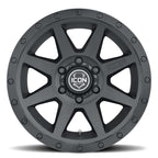 ICON Rebound 18x9 5x150 25mm Offset 6in BS 110.1mm Bore Double Black Wheel