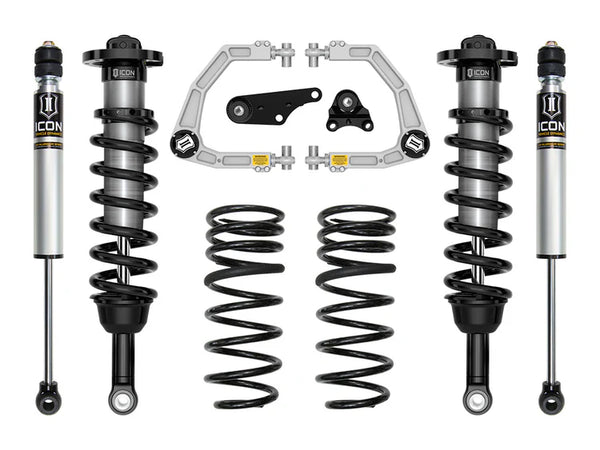 ICON 2024-2025 Toyota Land Cruiser 250 Series, 1.25-3" Lift, Stage 2 Suspension System, Billet