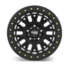 Dirty Life DT-3 17X9 6x139.7 -12 Offset - Satin Black w/ Simulated Beadlock