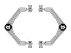 ICON 20-26 GM 2500/3500 HD Billet UCA DJ PRO HD Kit