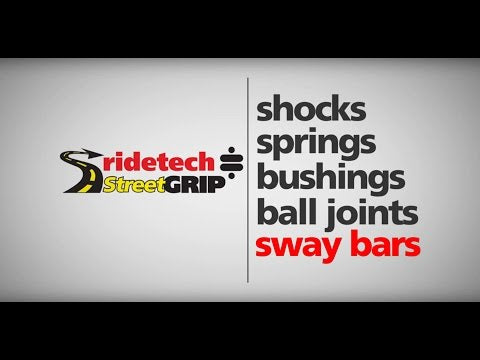 Rear Sway Bar For 2019-2024 Silverado / Sierra 1500 W/ Ridetech Lowering Kit Sway Bar End Links And Frame Mounts Ridetech