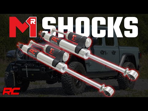 M1R Monotube Front Shocks 4.5-6 Inch Jeep Gladiator JT 4WD (2020-2025) Rough Country