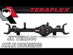 07-18 Wrangler JK Rubicon Tera44 Rubicon HD Front Axle Housing Bare 4-6 Inch Lift TeraFlex