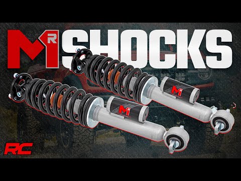 M1R Reservoir Loaded Struts Adjustable Height Front 3.5 Inch Ford Bronco (21-25) Rough Country